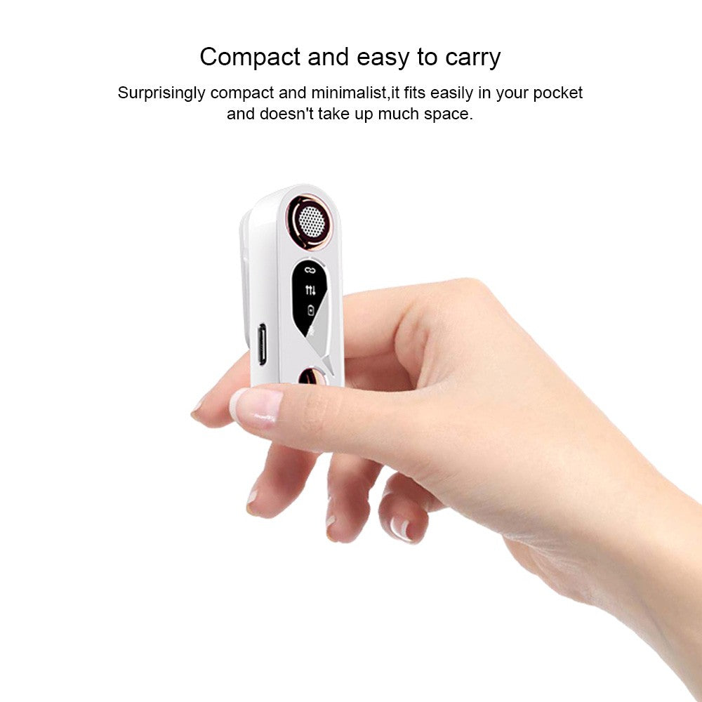Professional S36 2.4G Wireless Lapel Microphone Clip-On Mic