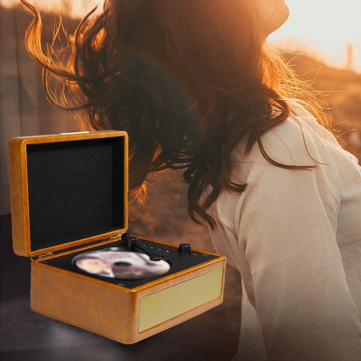 Multifunctional CD & Cassette Player with Bluetooth & Tray Loading