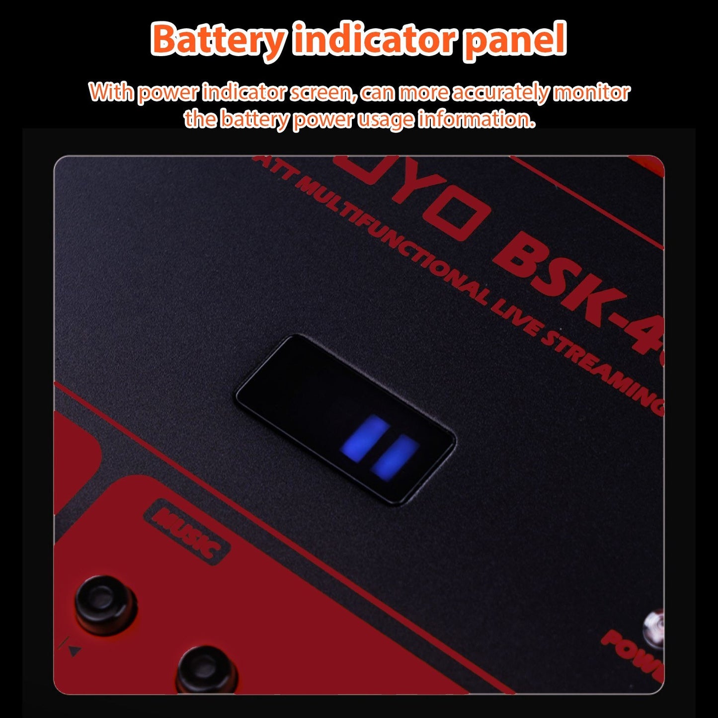 Rechargeable 40W Portable Electric Acoustic Guitar Amp Speaker
