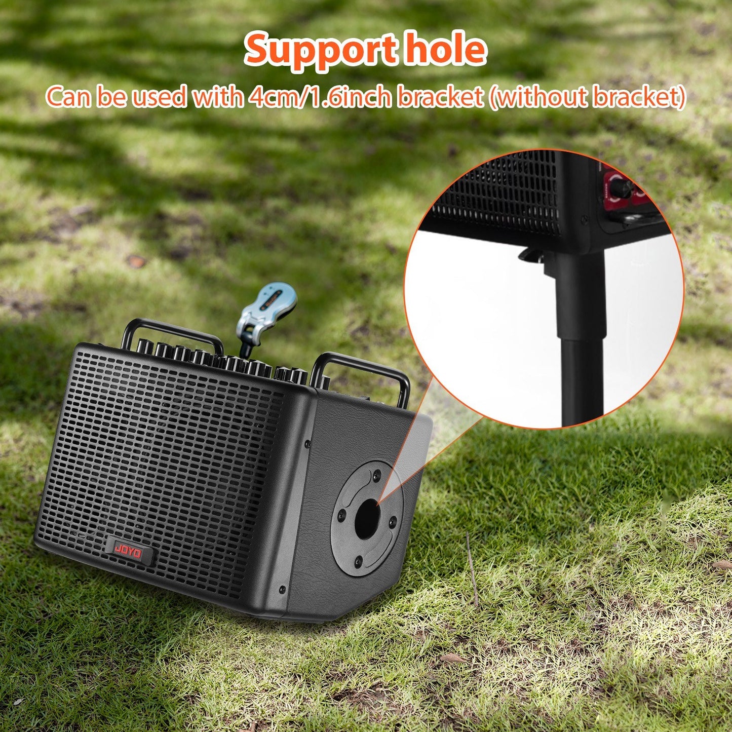 Rechargeable 40W Portable Electric Acoustic Guitar Amp Speaker