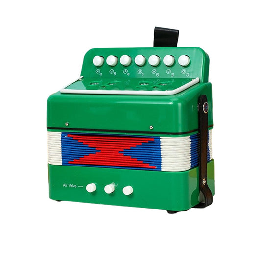 Beginners 7-Key 2-Bass Mini Accordion in ABS - Perfect Christmas Gift