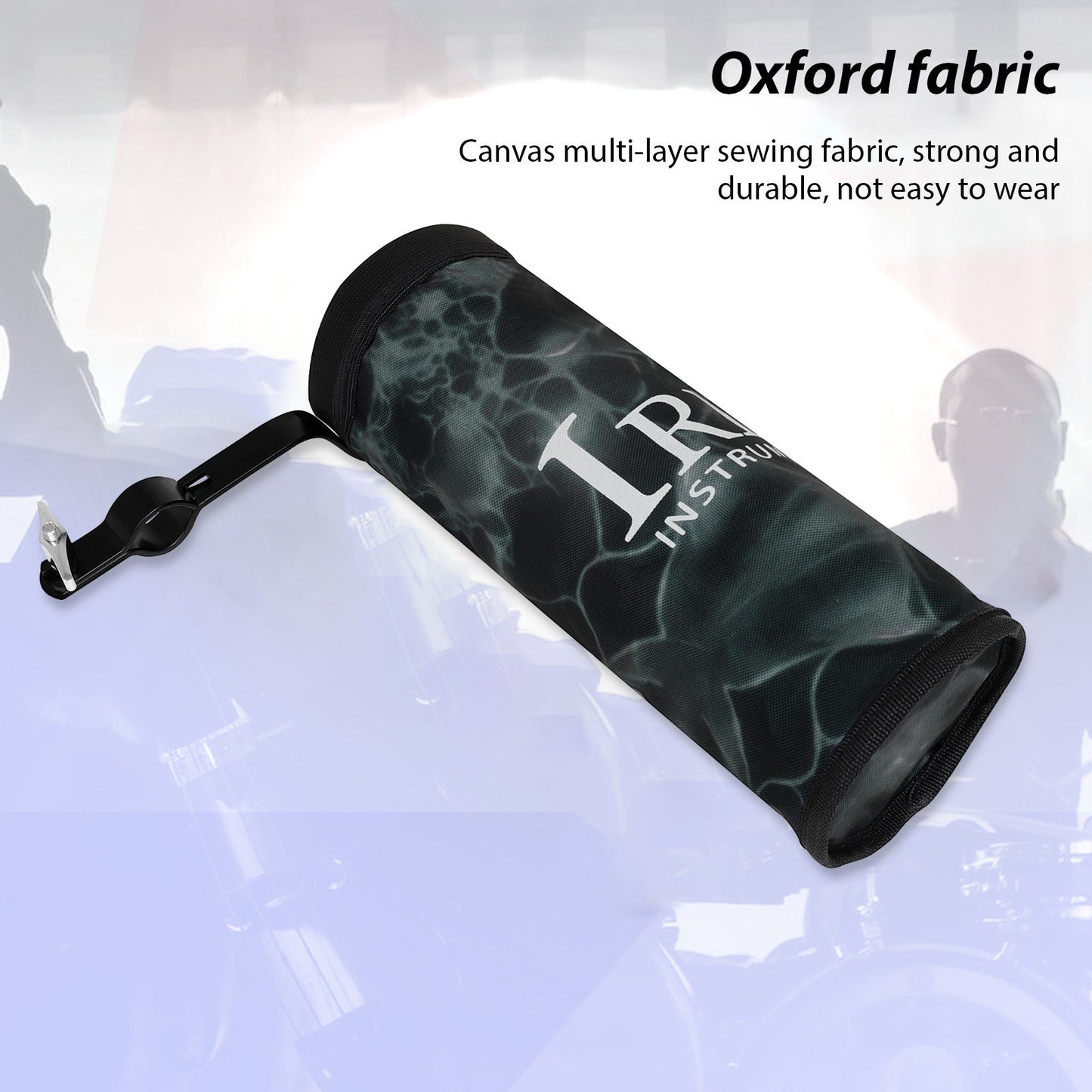 IRIN IN-195 Portable Drumstick Holder Bag with Support Frame - Holds Up to 10 Pairs