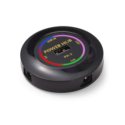 Mini Effector Power Supply HUB - 3 Channel Output 9V/12V/15V Low Noise for Music Instruments