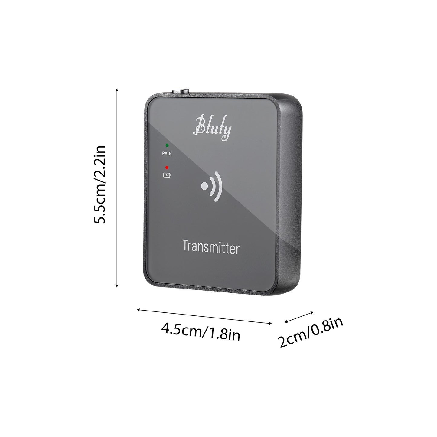 Btuty WP-10 2.4GHz Wireless Earphone Monitor Receiver for Pro Audio