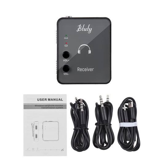 Btuty WP-10 2.4GHz Wireless Earphone Monitor Receiver for Pro Audio
