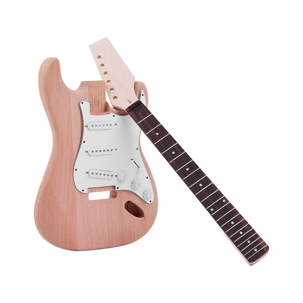 DIY Electric Guitar Kit - Unfinished Wooden Body Blank