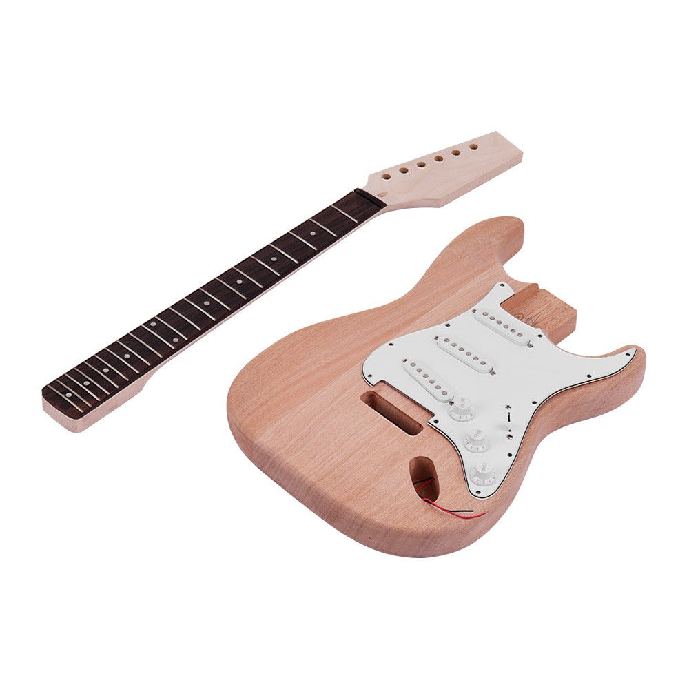 DIY Electric Guitar Kit - Unfinished Wooden Body Blank