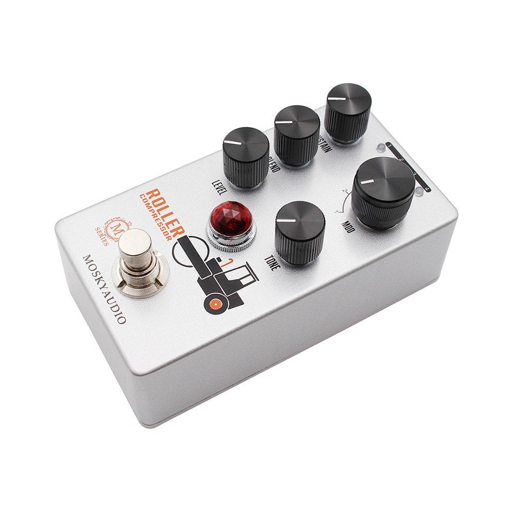 MOSKYAUDIO Mini Electric Guitar Compressor Effects Pedal