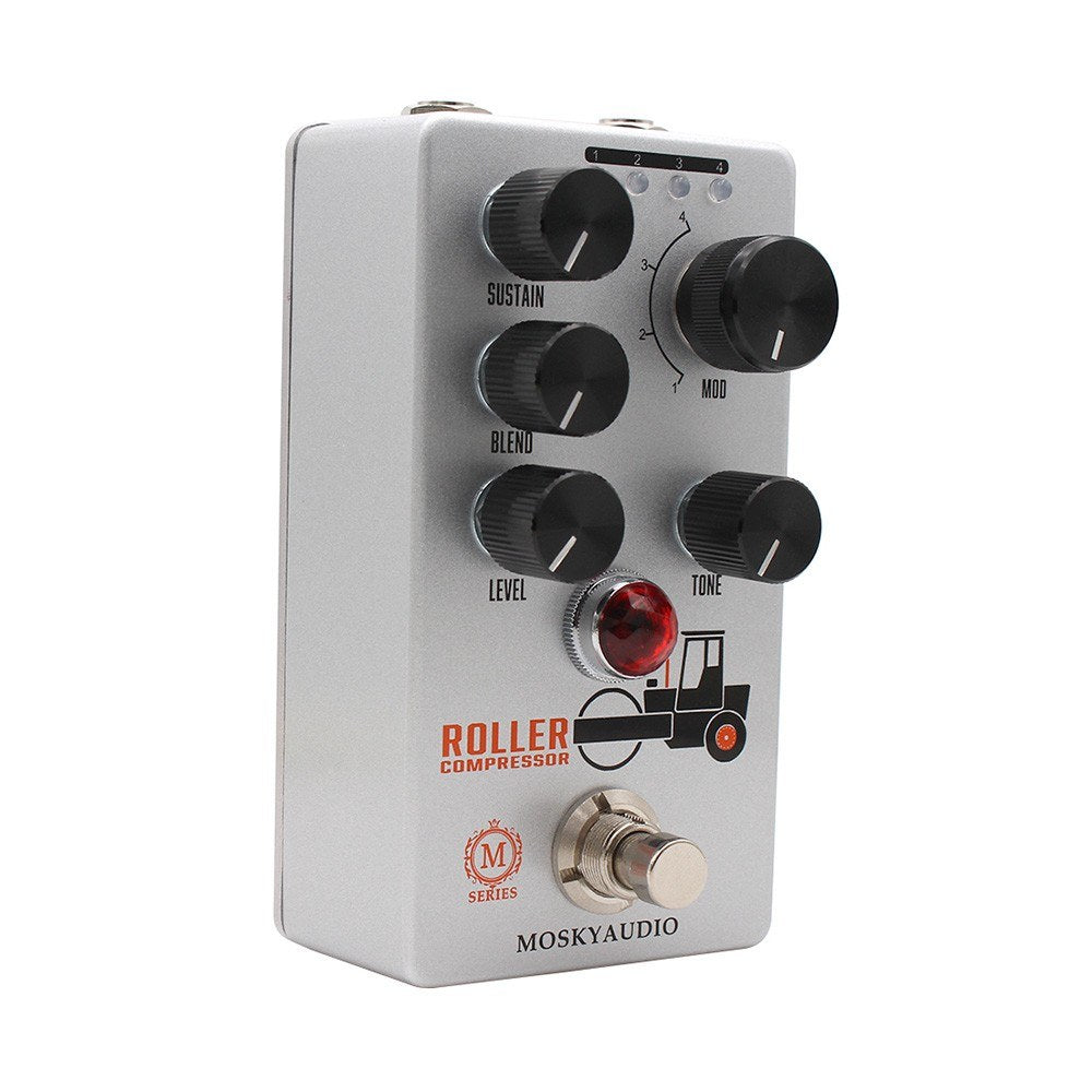 MOSKYAUDIO Mini Electric Guitar Compressor Effects Pedal