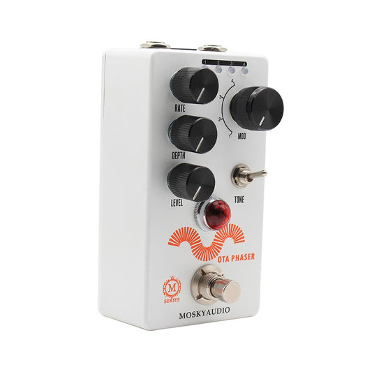 MOSKYAUDIO Mini Guitar Phaser Effects Pedal for Electric Guitar