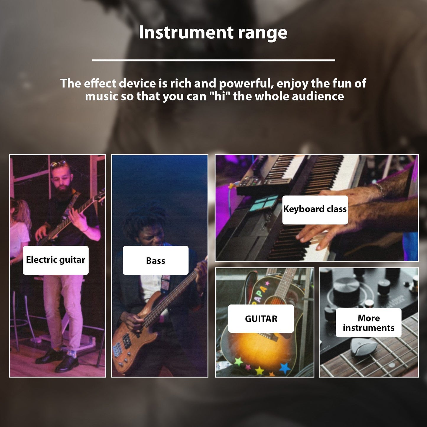 IRIN Guitar Effect Pedal: Looper & Drum Machine