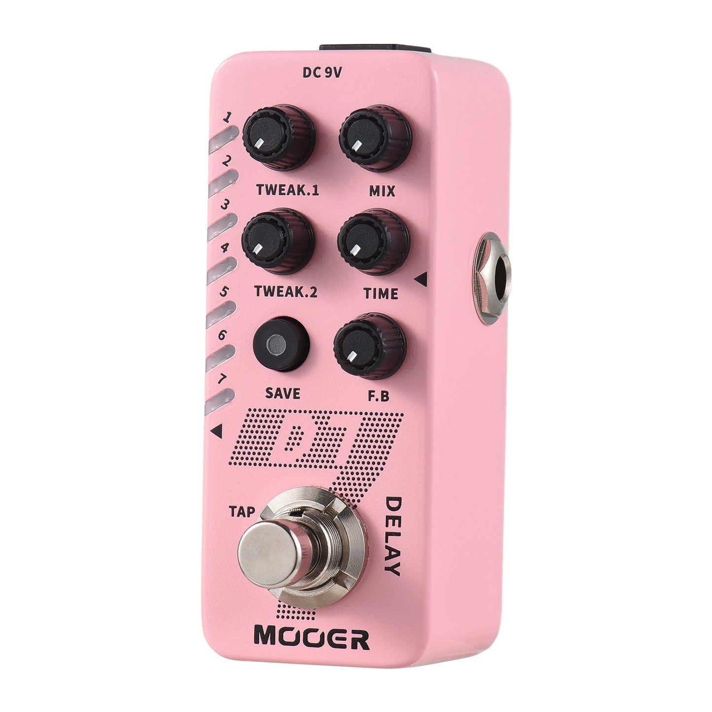 MOOER R7 Digital Reverb Pedal for Electric Guitar