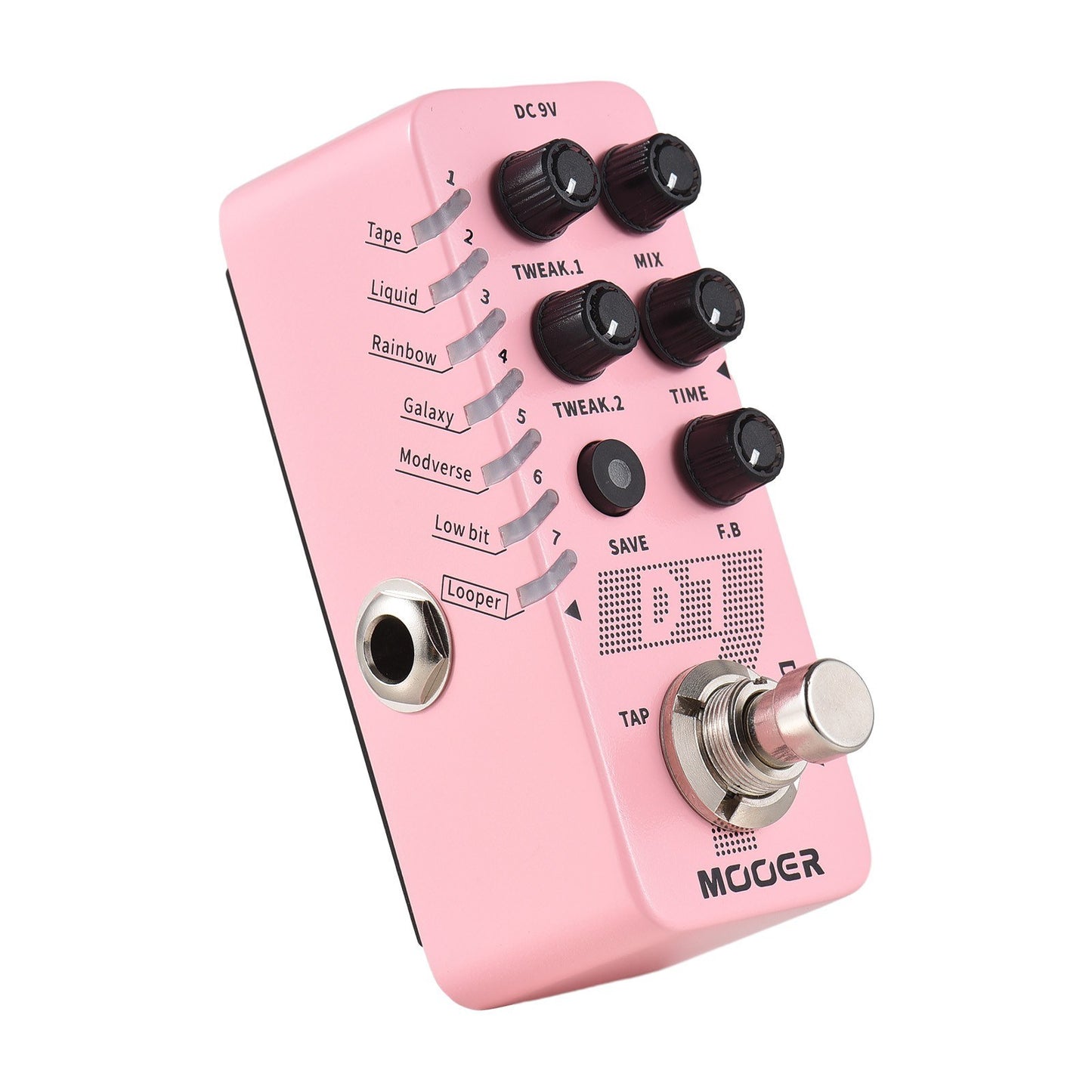 MOOER R7 Digital Reverb Pedal for Electric Guitar