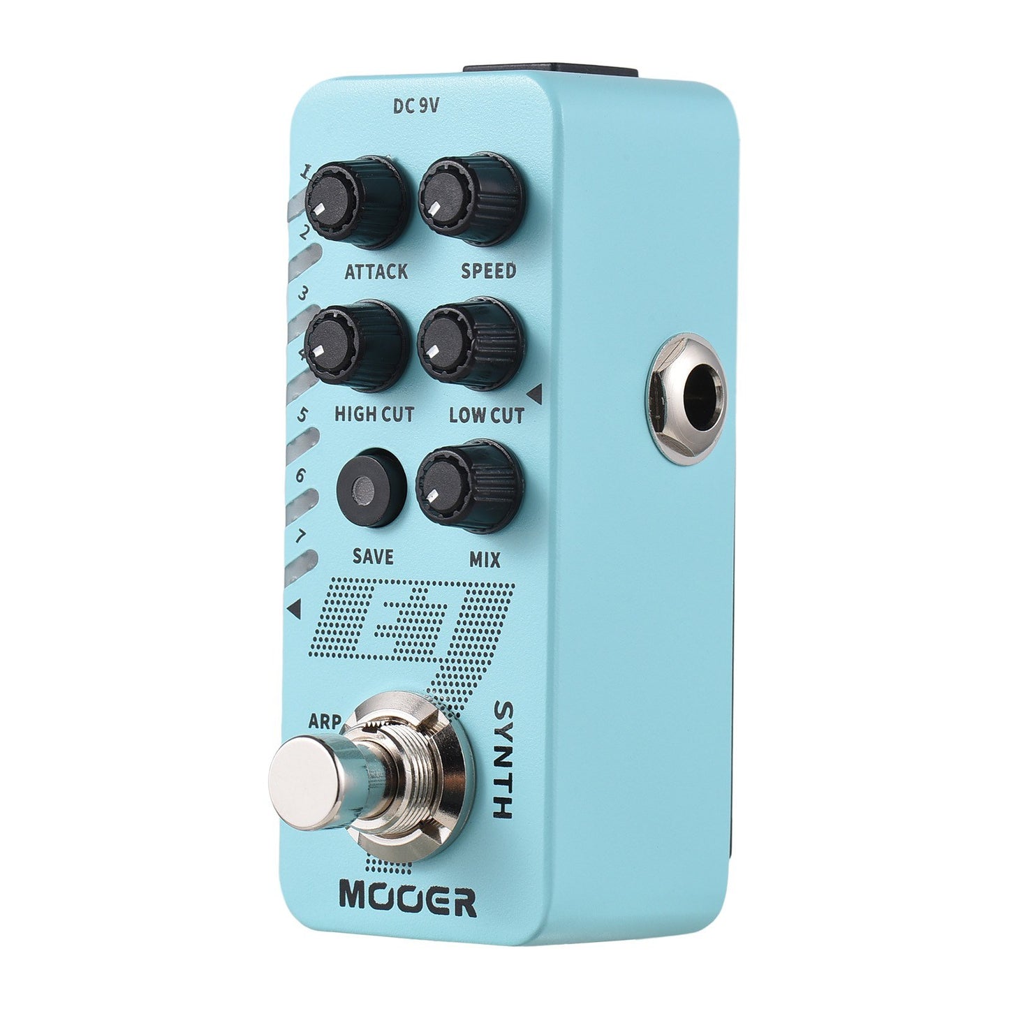 MOOER R7 Digital Reverb Pedal for Electric Guitar