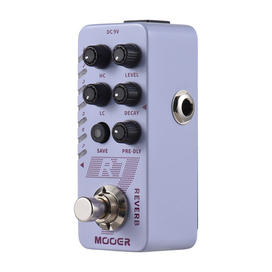 MOOER R7 Digital Reverb Pedal for Electric Guitar