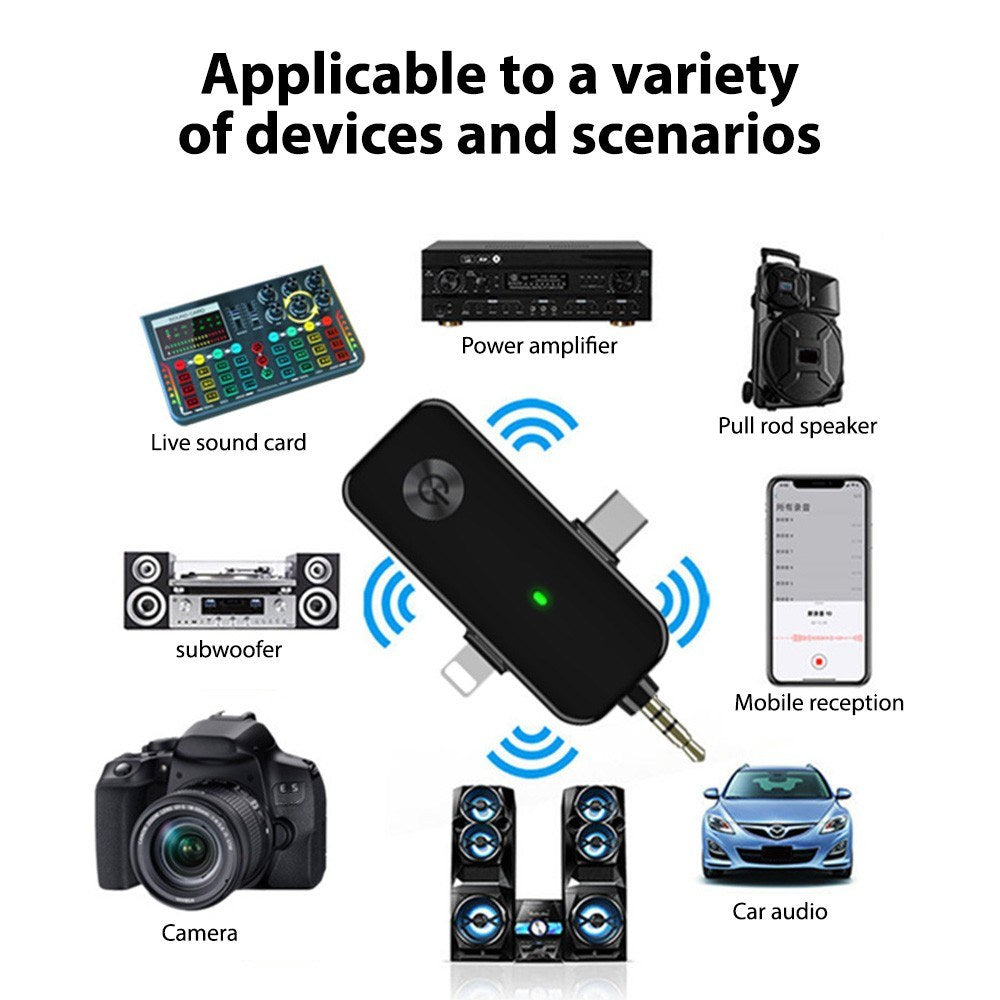 M3 Wireless Lavalier Microphone System - 1 Microphone & 1 Receiver