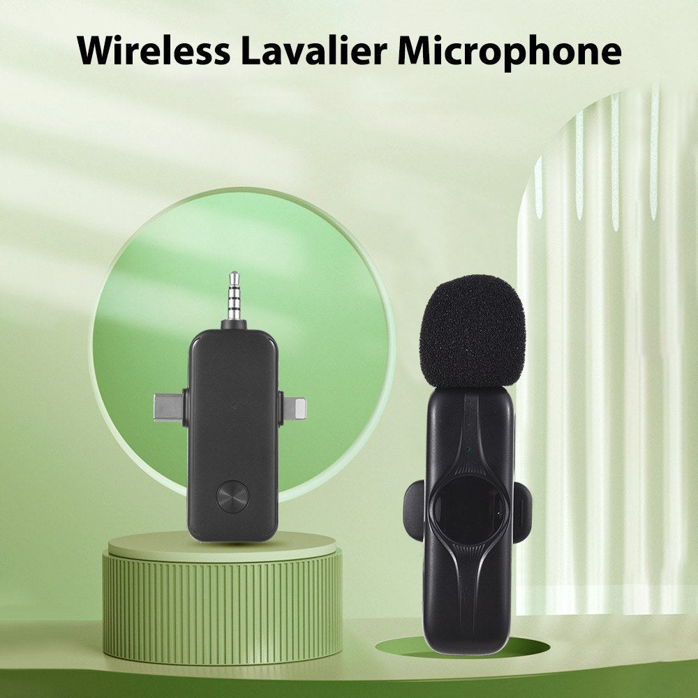 M3 Wireless Lavalier Microphone System - 1 Microphone & 1 Receiver
