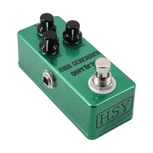 Mini 3-Knob Electric Guitar Overdrive Effects Pedal