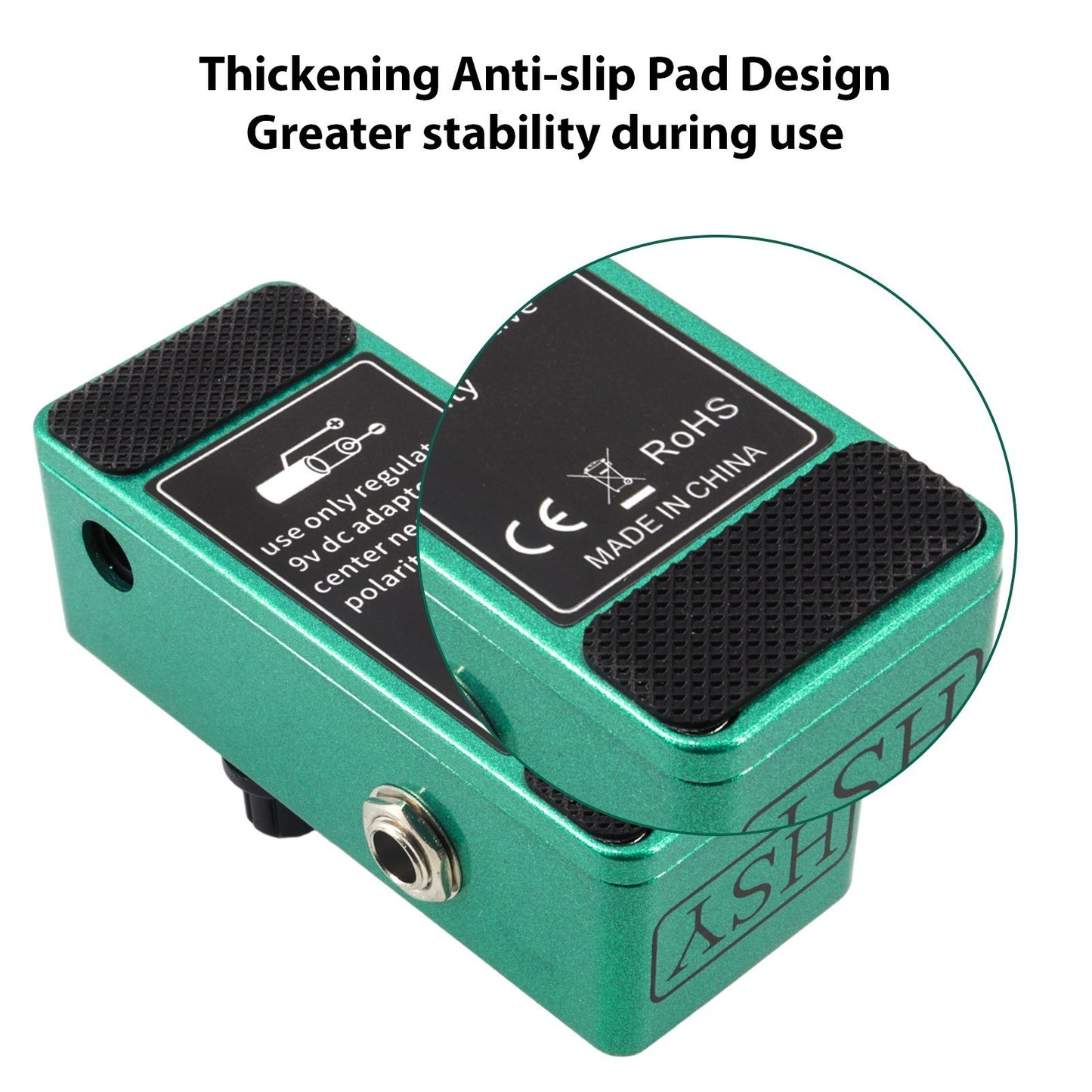 Mini 3-Knob Electric Guitar Overdrive Effects Pedal