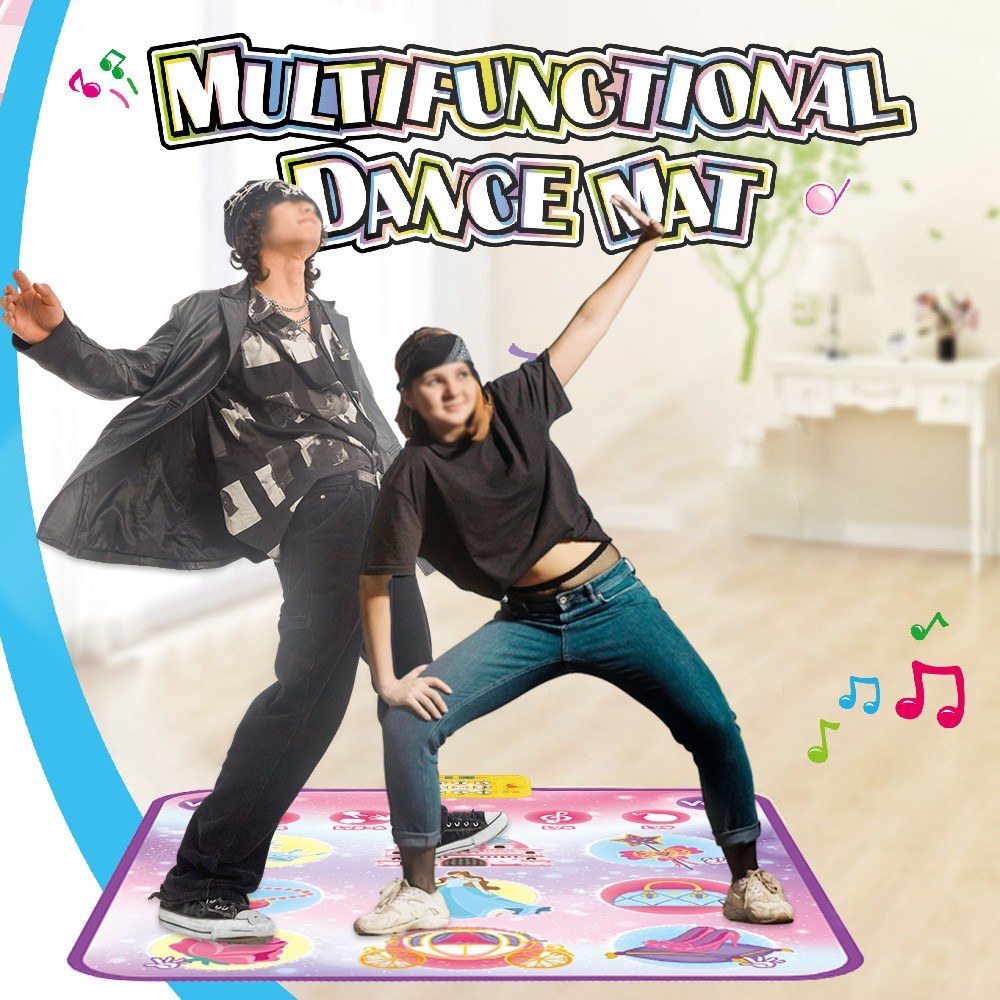 Multifunctional Electronic Dance Pad - 5 Game Modes & 9 Difficulty Levels Piano Game