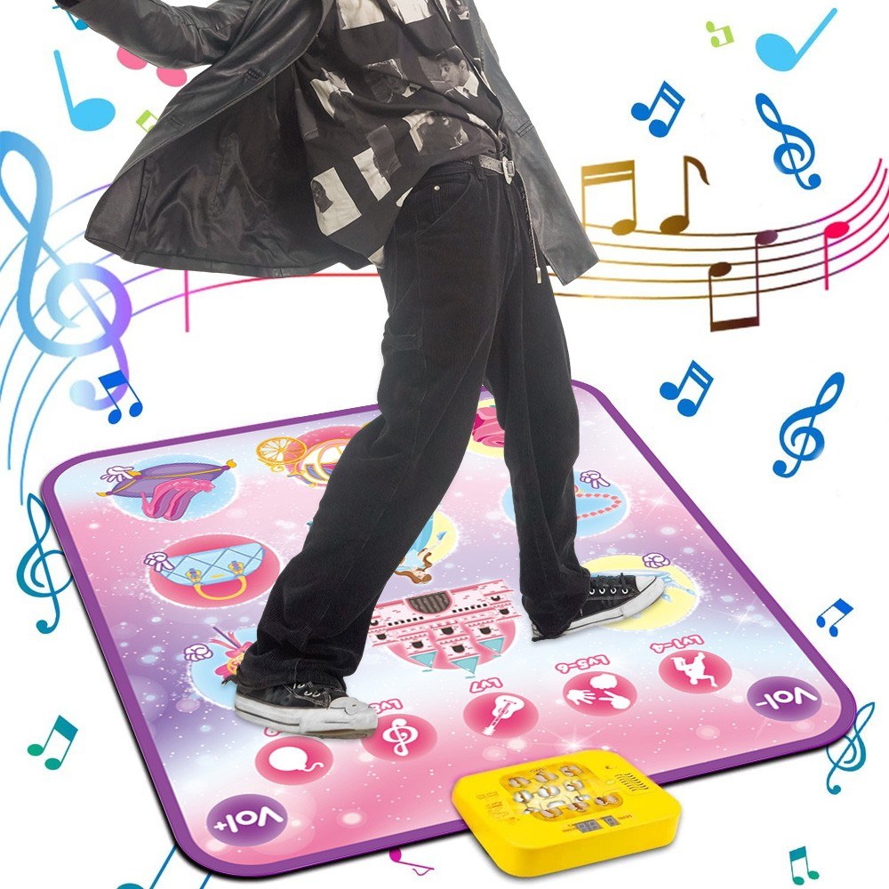 Multifunctional Electronic Dance Pad - 5 Game Modes & 9 Difficulty Levels Piano Game