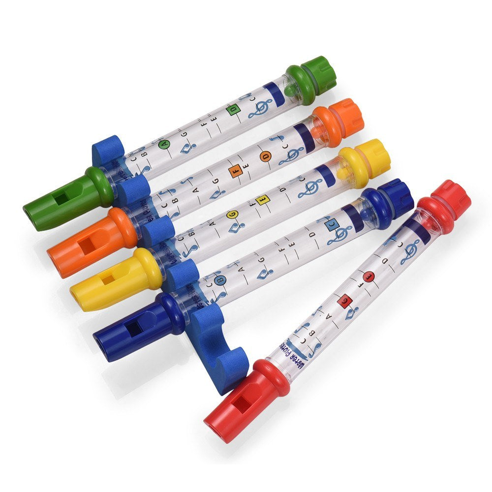 Musical Water Flute Set: 5-Piece Bath Time Fun & Learning