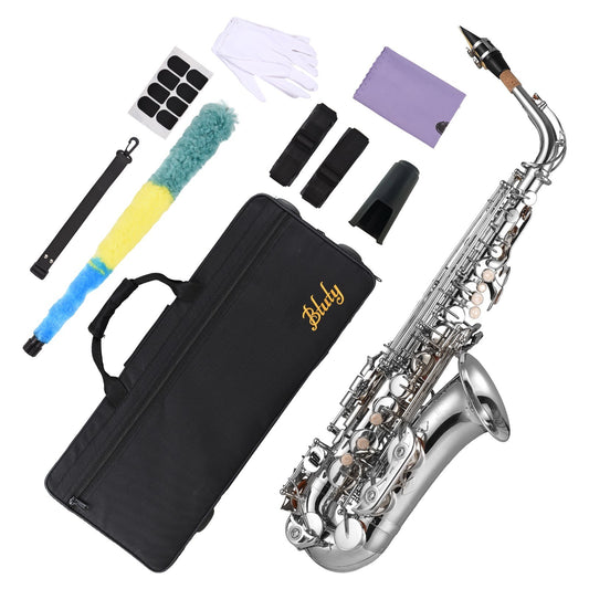 Btuty Eb Alto Saxophone - Premium Brass E Flat 802 Key, Suitable for All Levels