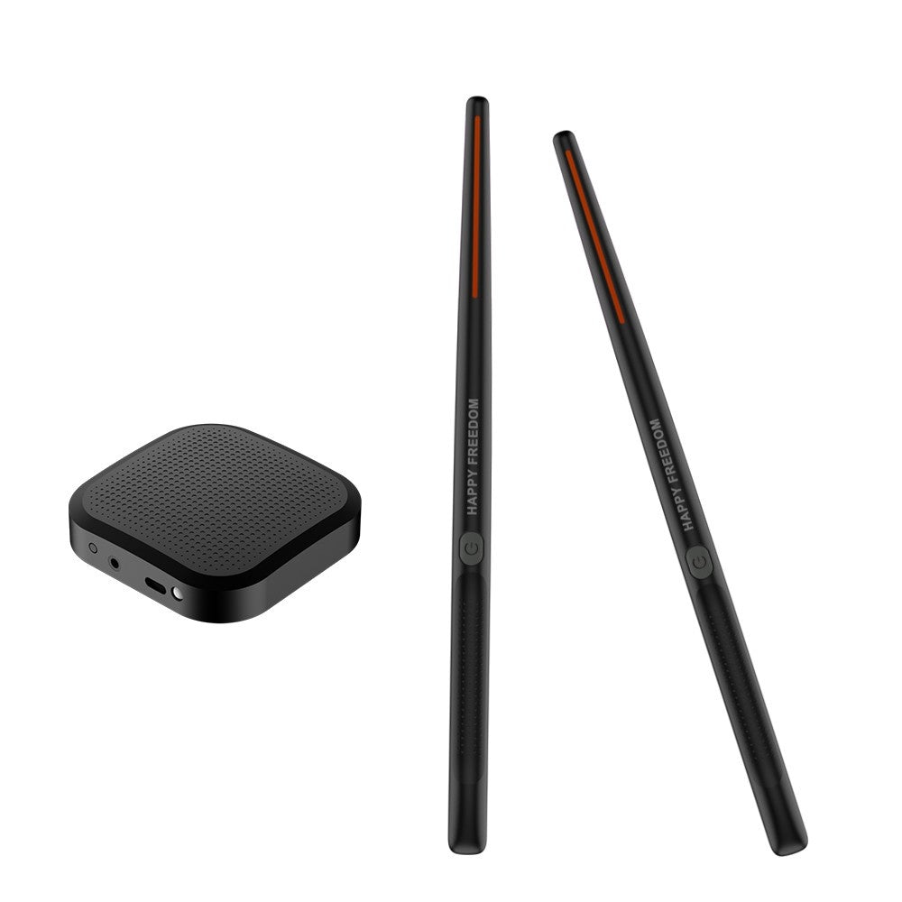 XHY-JZG01 High-Fidelity Air Drumsticks with 16D Speaker & DSP Sound Card