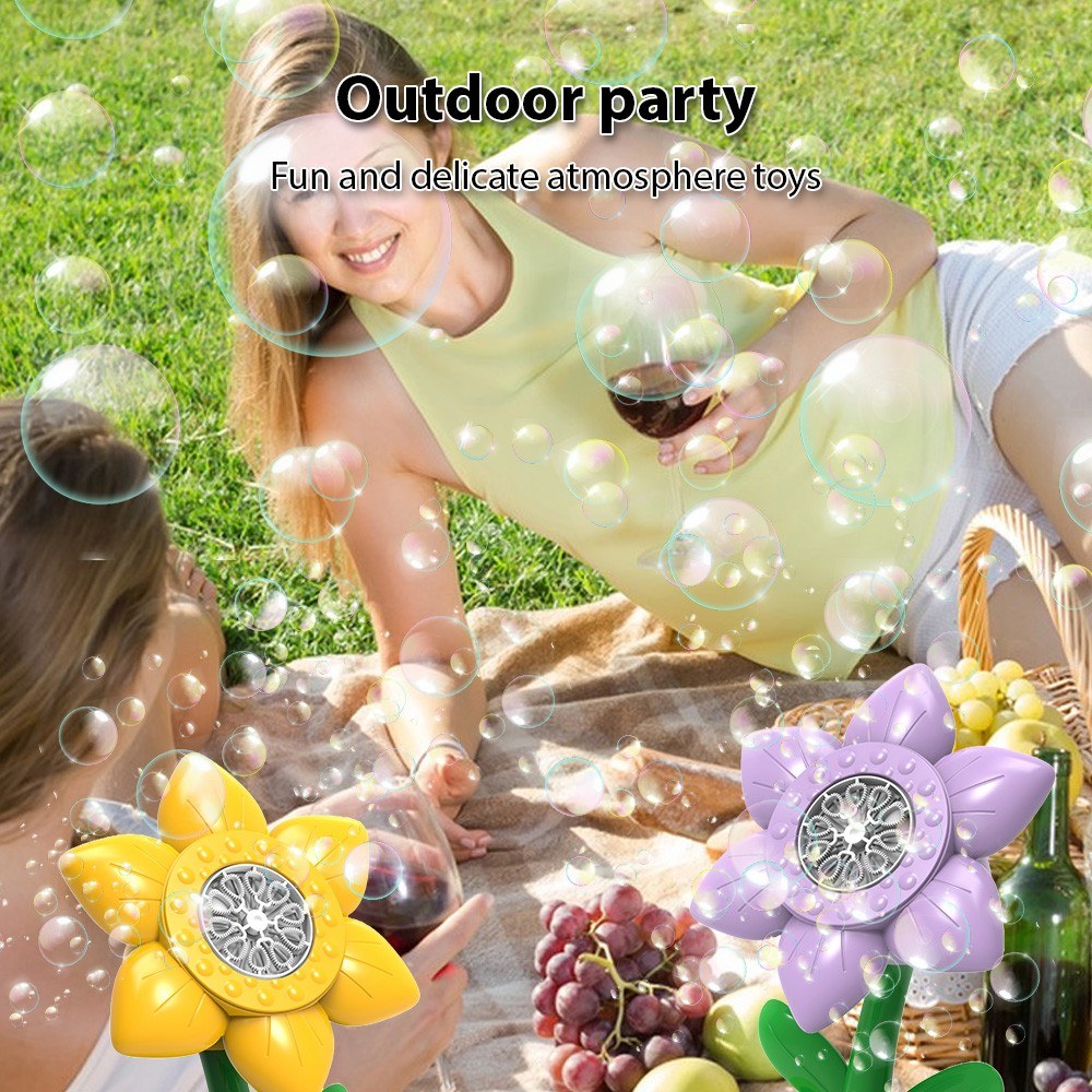 Sound Lamp Bubble Machine for Parties: Weddings, Birthdays, Outdoor, Christmas