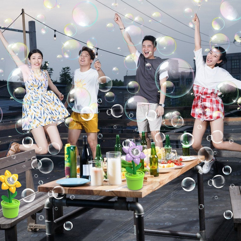 Sound Lamp Bubble Machine for Parties: Weddings, Birthdays, Outdoor, Christmas