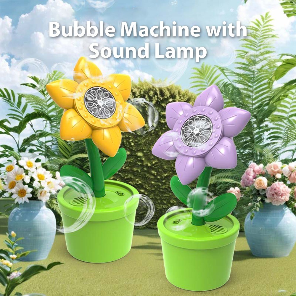 Sound Lamp Bubble Machine for Parties: Weddings, Birthdays, Outdoor, Christmas