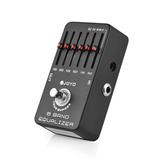 JOYO JF-11 6-Band EQ Guitar Pedal – True Bypass Tone Enhancer
