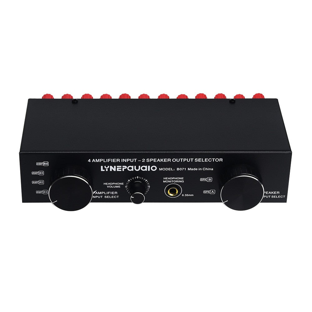 High-Power Amplifier Speaker Selector Switch - Versatile, Compatible, Quality Sound by LYNEPaUalO