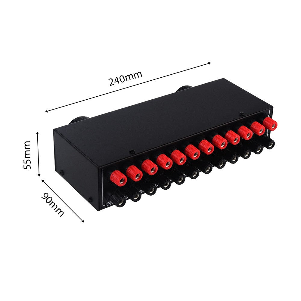 High-Power Amplifier Speaker Selector Switch - Versatile, Compatible, Quality Sound by LYNEPaUalO