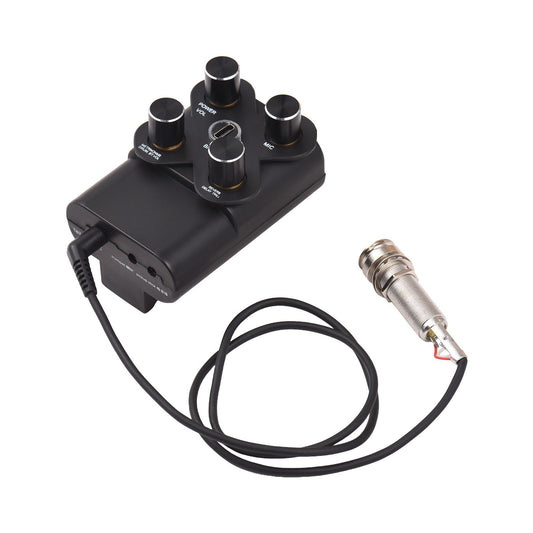 Acoustic Enhancer: Guitar Pickup with Bluetooth, Drum Machine, Metronome & Tremolo