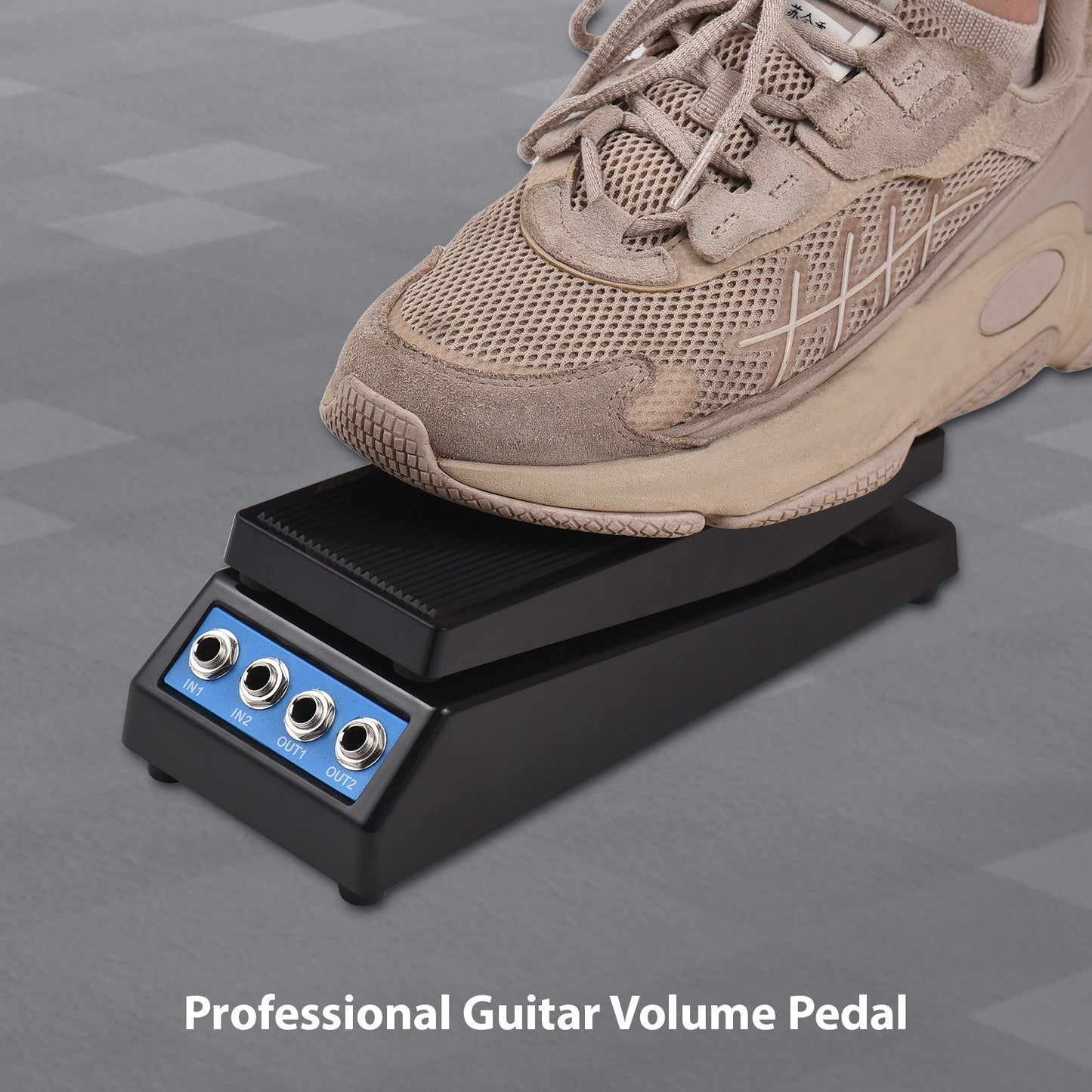 Dual Channel Professional Volume Pedal for Bass & Electric Guitars
