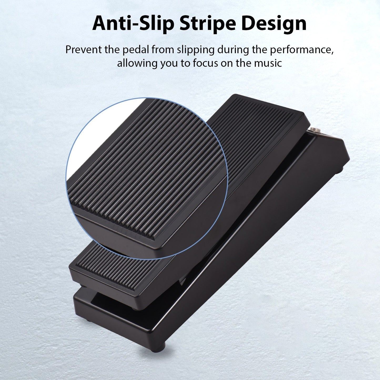 Dual Channel Professional Volume Pedal for Bass & Electric Guitars