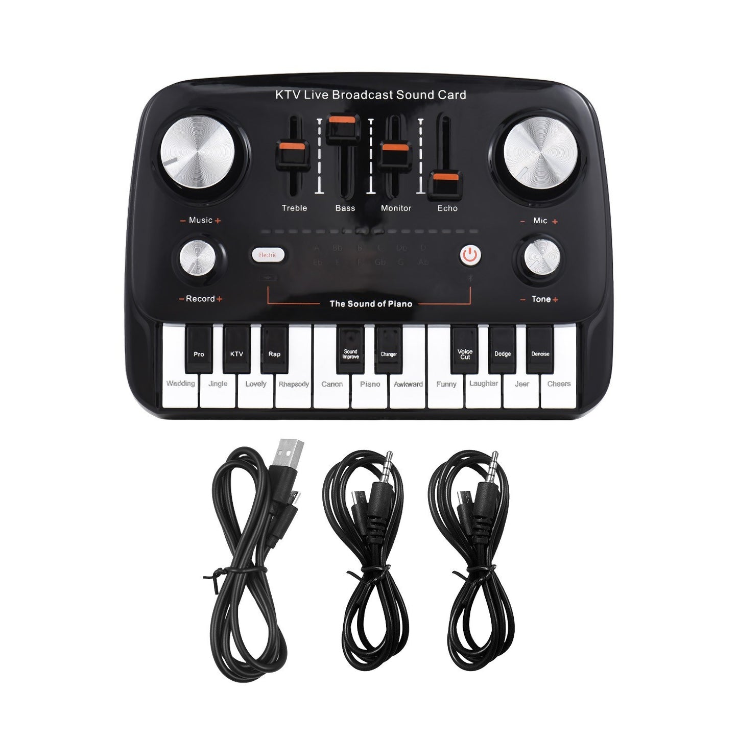 GAX-S10 Live Sound Card - Professional DSP Chip & Noise Reduction Technology
