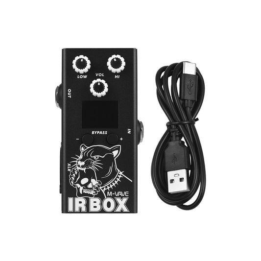 M-VAVE Guitar & Bass IR Effects Pedal - Versatile Sound Simulator