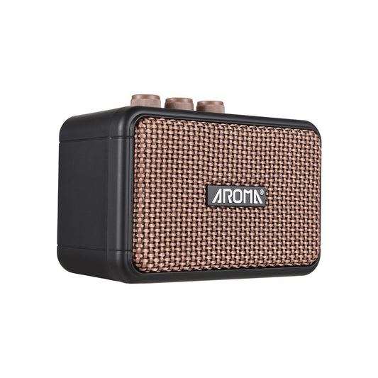 AROMA AG-04 5W Electric Guitar Amp - Bluetooth/Headphone, 6.35mm Input, Plug & Play