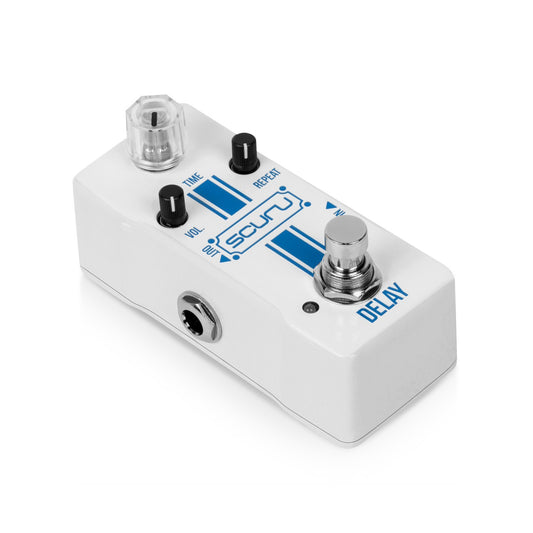 Vintage Analog Guitar Delay Pedal - SCURU VS702 with TIME/VOL/REPEAT Controls