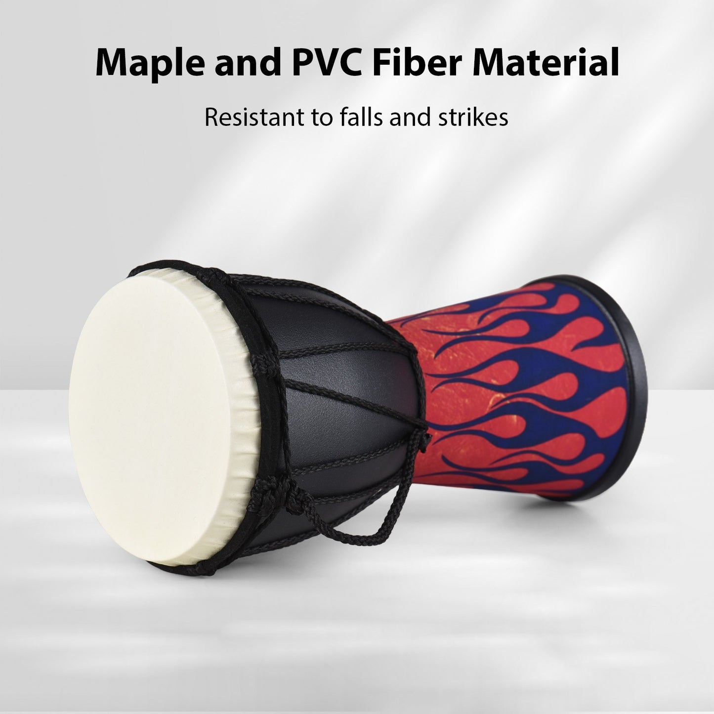 Portable 4-Inch African Drum - Colorful & Durable