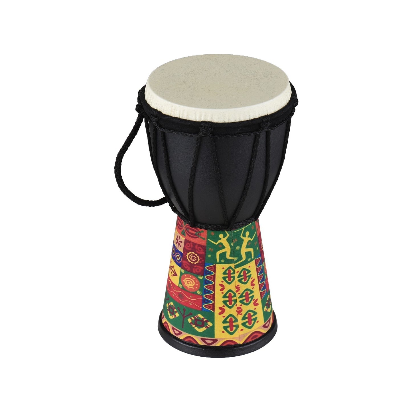 Portable 4-Inch African Drum - Colorful & Durable
