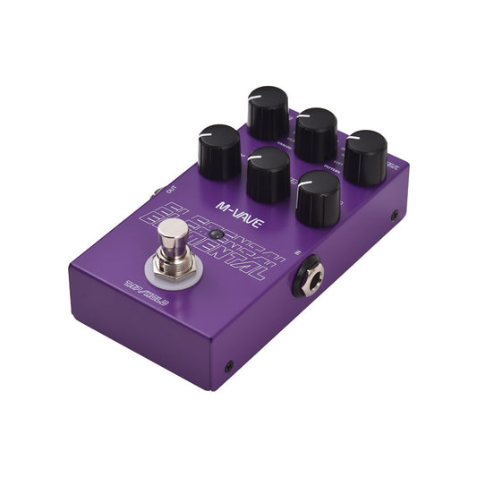 M-VAVE ELEMENTAL Delay Pedal: 9 Effects, High-Performance DSP, Easy Control