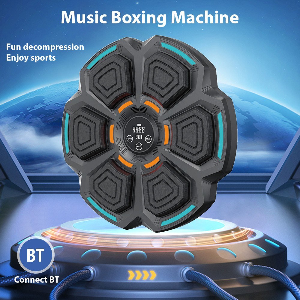 MBT-06 Interactive Music Boxing Machine: Fitness with Lights