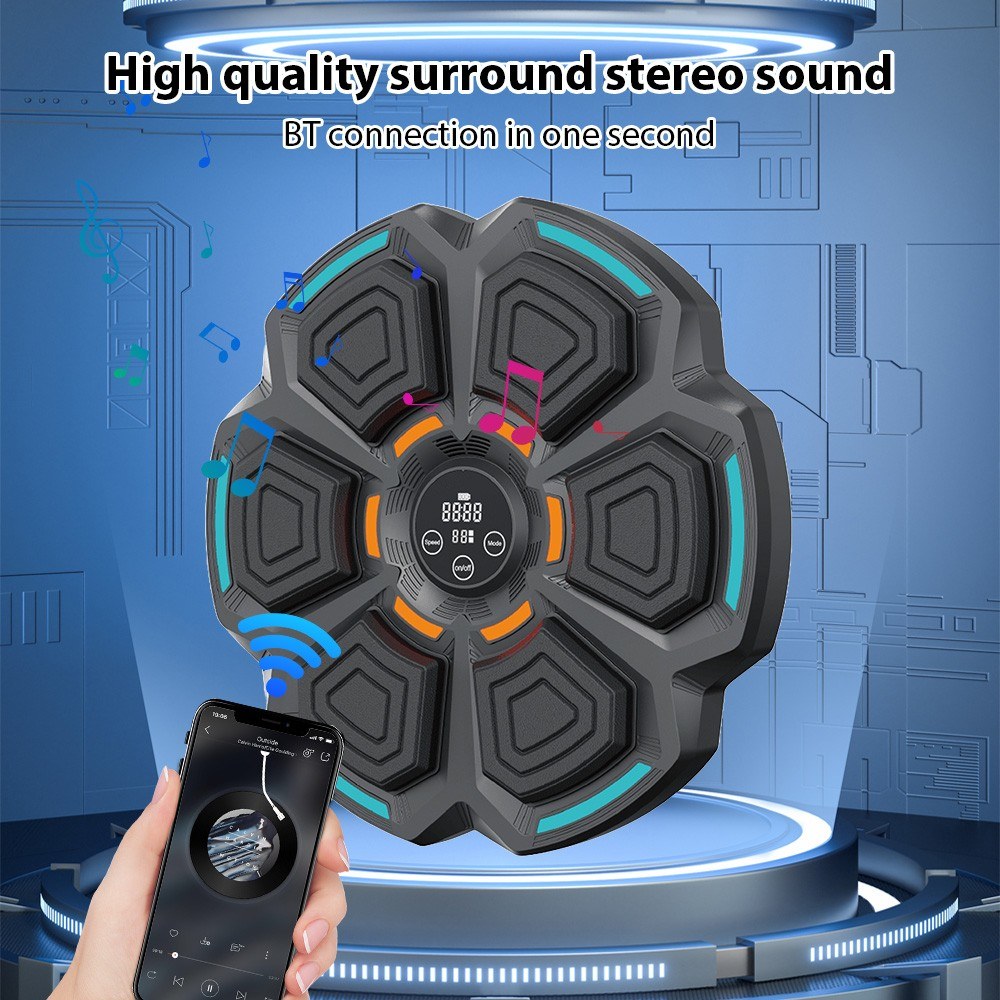 MBT-06 Interactive Music Boxing Machine: Fitness with Lights