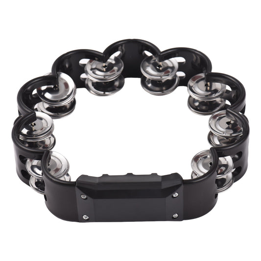 Double Jingles Tambourine - Melodic Rhythm Instrument for Adults