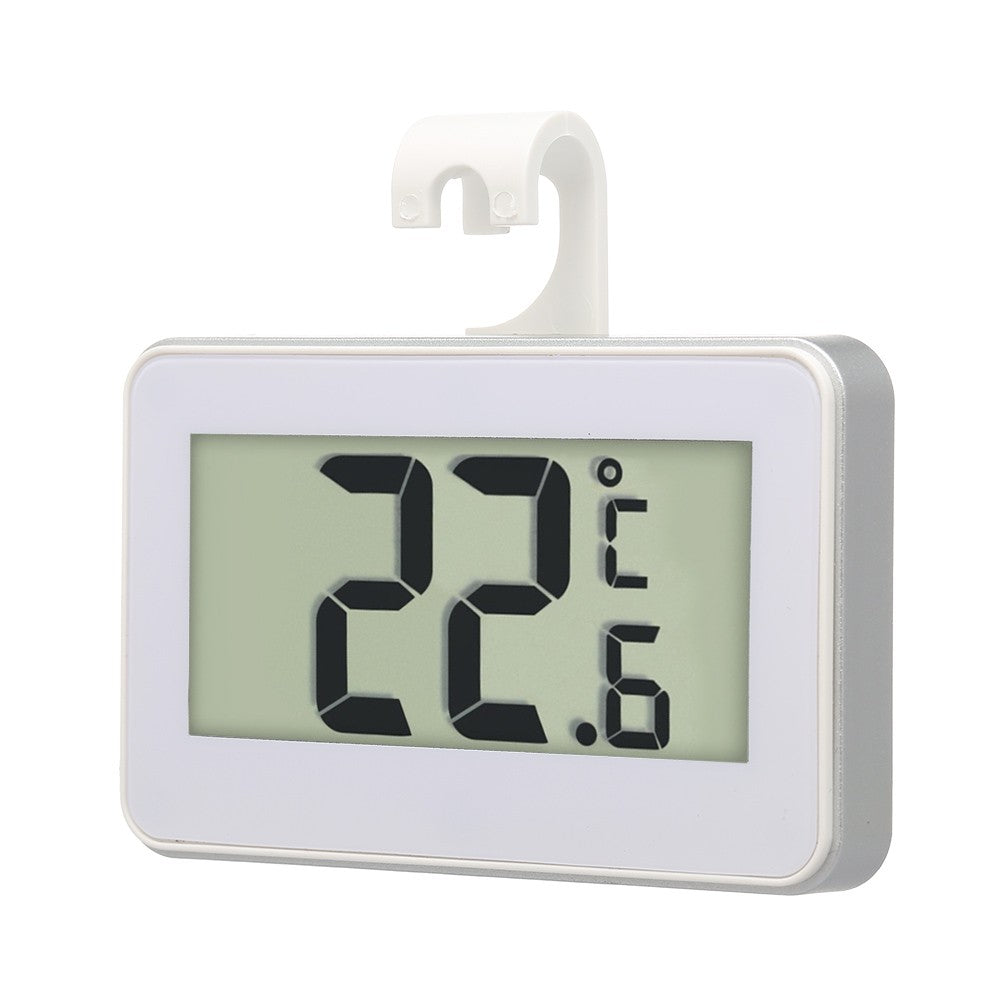 Digital LCD Fridge Freezer Thermometer with Adjustable Stand & Frost Alert