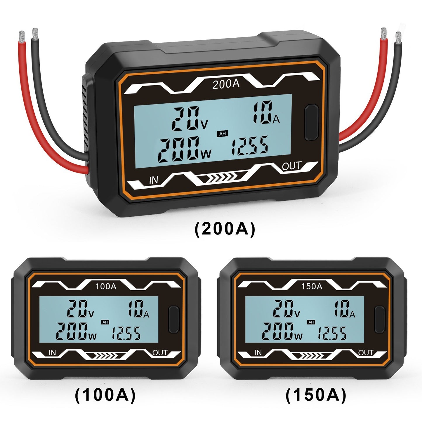 High Precision DC Power Analyzer - Voltage & Current Meter for Battery Testing