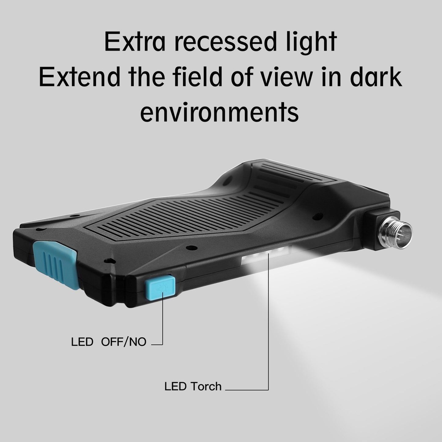 1920*1080P Industrial Endoscope Camera, 6 LED, IP67 Waterproof, 4.3 LCD, 5m Hard Wire, 5.5mm Diameter